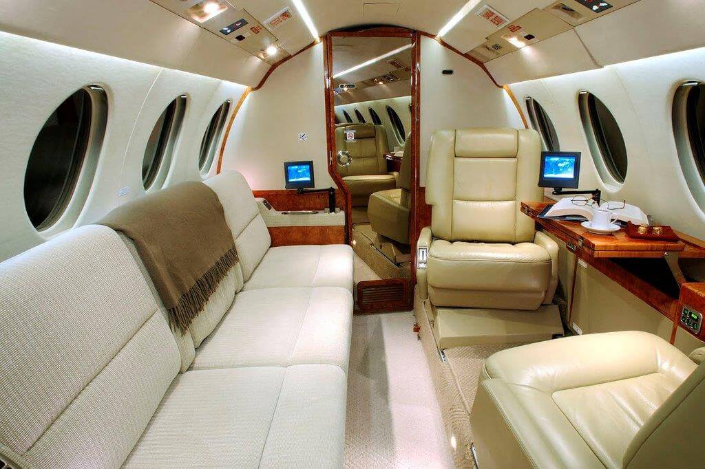 Super Mid-Size Jet - Falcon 50EX: Interior | VelocityJets